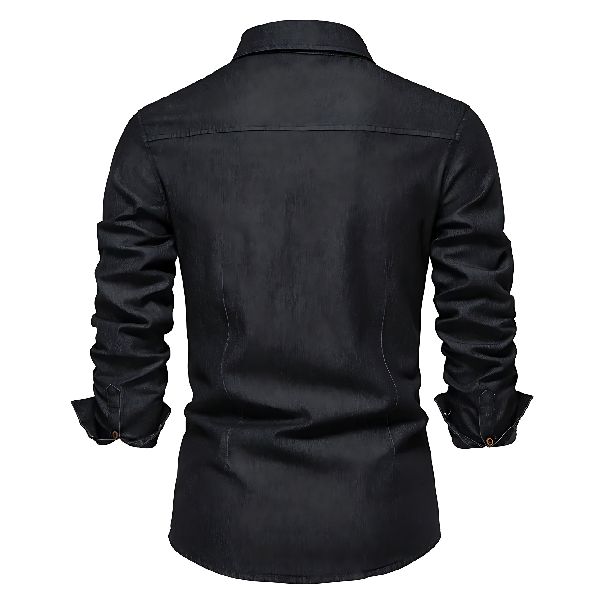 Dante Men's Denim Shirt | High-Quality Cotton, Versatile Style 3