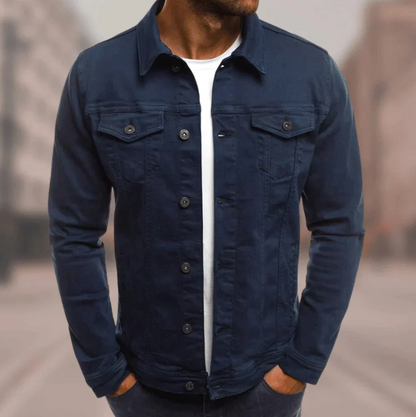 Dare Men's Denim Jacket | Slim Fit, Streetwear Style 5