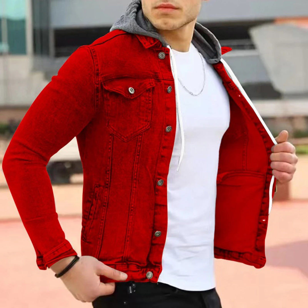 Demi Women's Denim Shirt | Classic Design with Hood 4