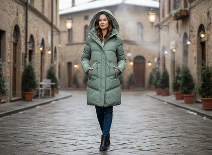 Diva Women's Jacket | Black Leather, Luxury Insulated Design 2