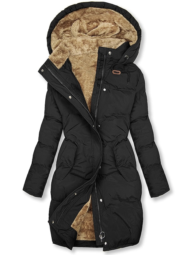 Diva Women's Jacket | Black Leather, Luxury Insulated Design 6