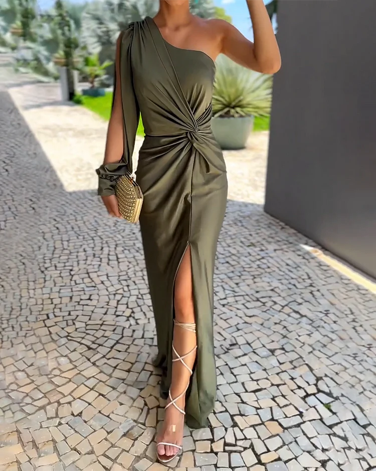 ELENORA | Timeless Maxi Dress with Elegant Split 2