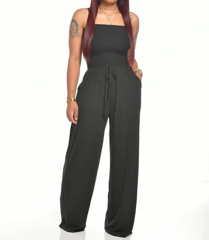 ELODIE – Classic Strapless Jumpsuit for Summer and Spring 3