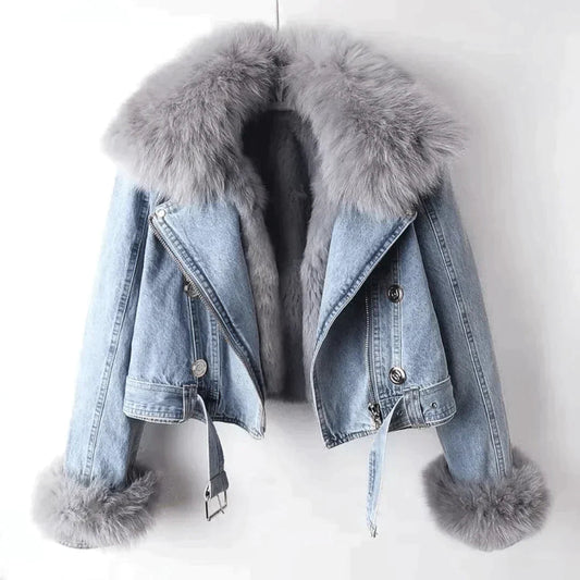 Eden Women's Jacket Winter | Denim, Luxury Comfort 0