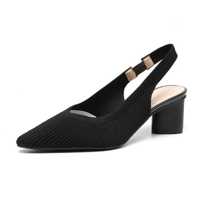 Elaria | Slingback Heels with Pointed Toe and Block Heel 3