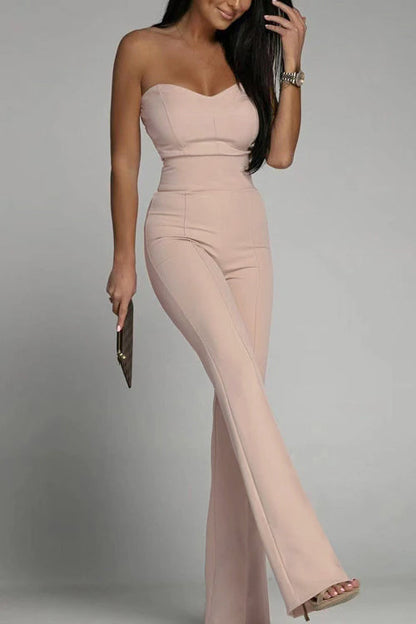 Elaris | Strapless Jumpsuit with High Waist and Elegant Cut 1