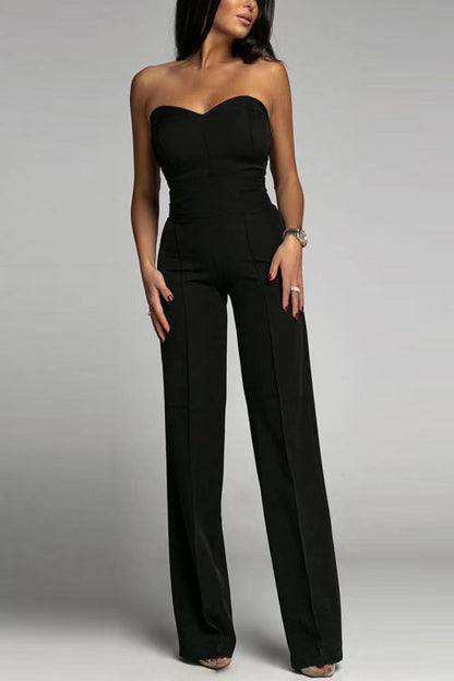 Elaris | Strapless Jumpsuit with High Waist and Elegant Cut 2