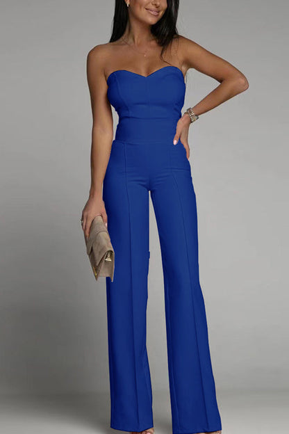 Elaris | Strapless Jumpsuit with High Waist and Elegant Cut 3