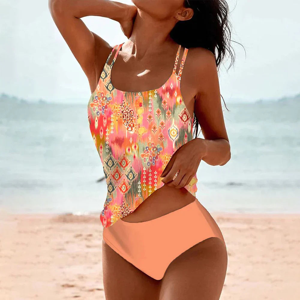 Elegance | Women's Tankini | Glamorous Summer | Luxury Lace and Sequins 3