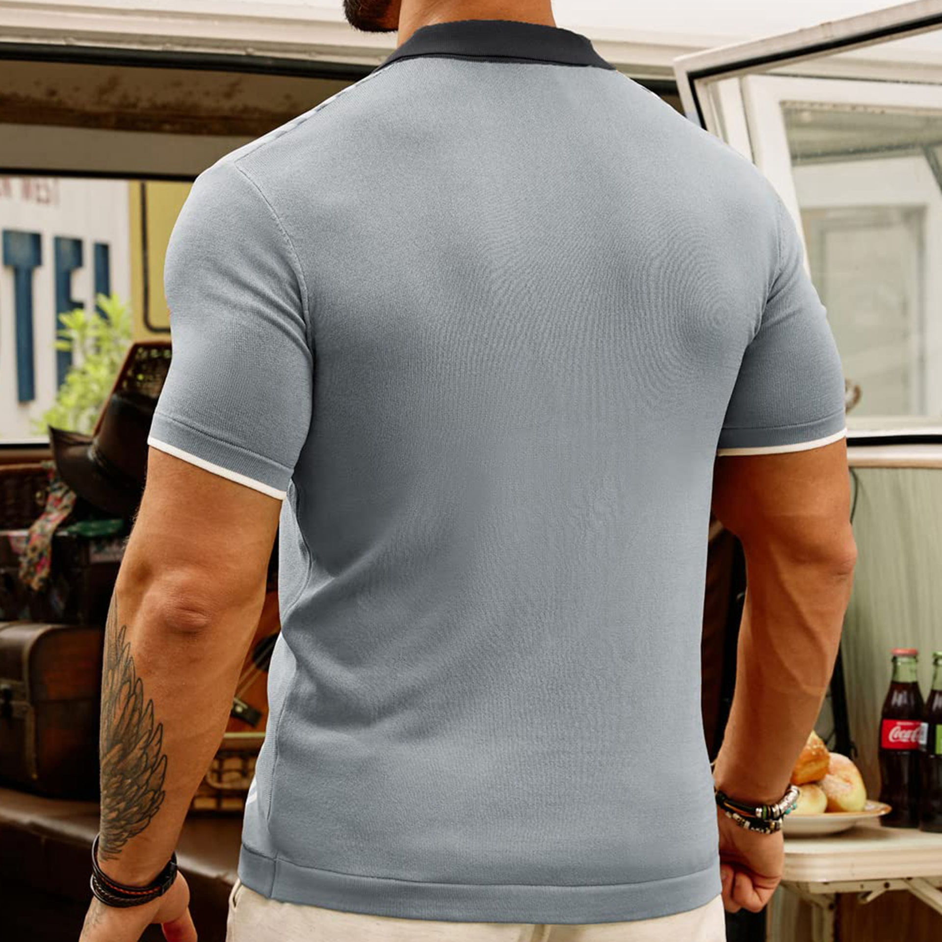 Eli Men's Polo Shirt | Premium Cotton, Timeless Elegance 2