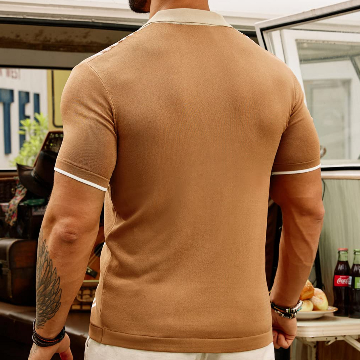 Eli Men's Polo Shirt | Premium Cotton, Timeless Elegance 3