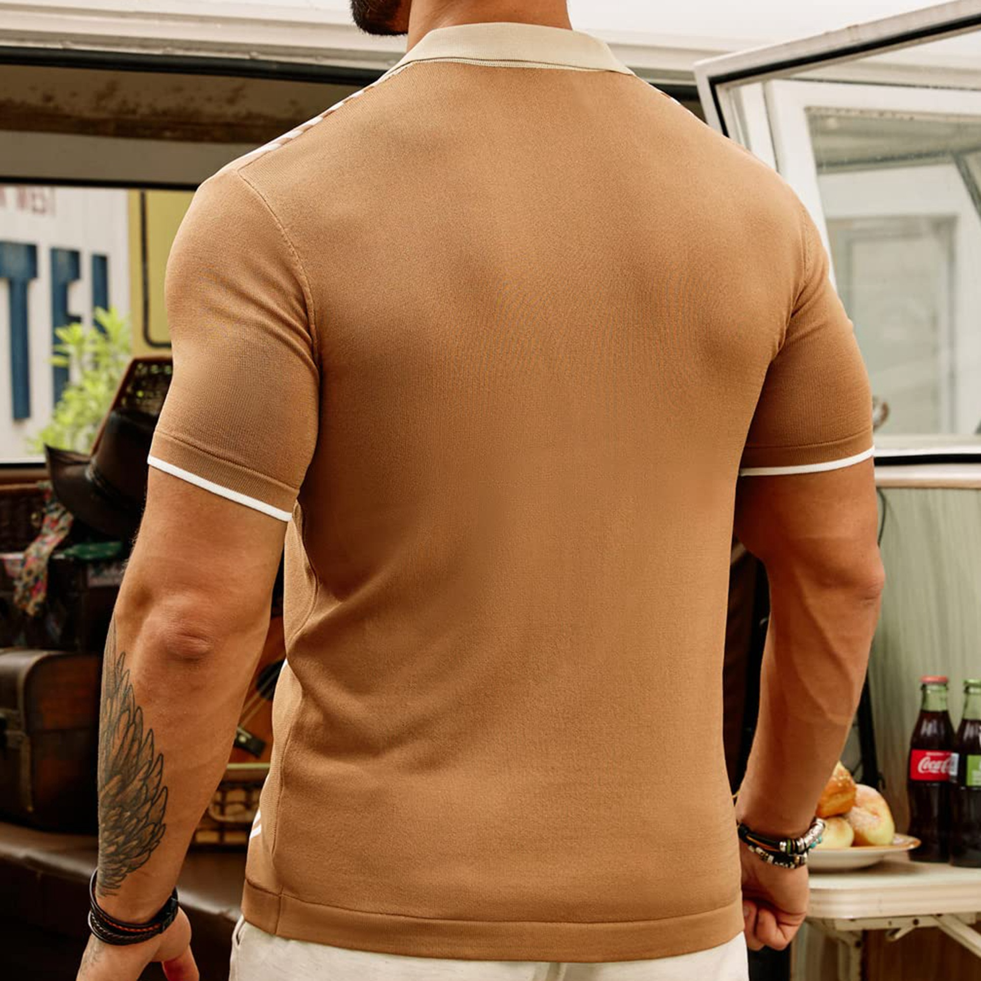 Eli Men's Polo Shirt | Premium Cotton, Timeless Elegance 3