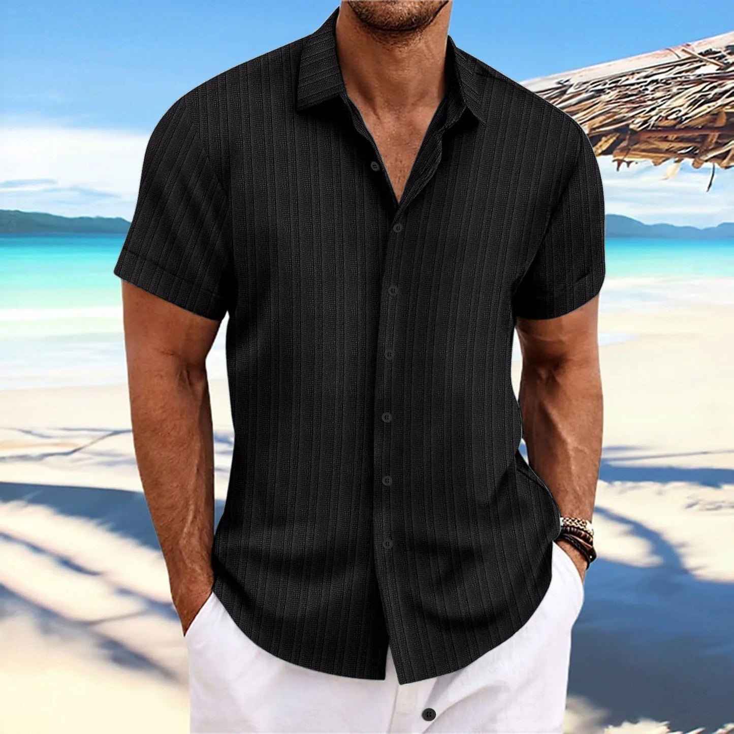 Eli Men's Shirt | Lightweight Breathable Fabric, Casual Style 5
