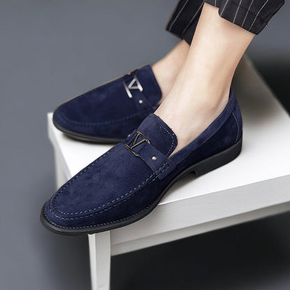Eli Men's Suede Loafers | Elegant Design, Comfortable Fit 3