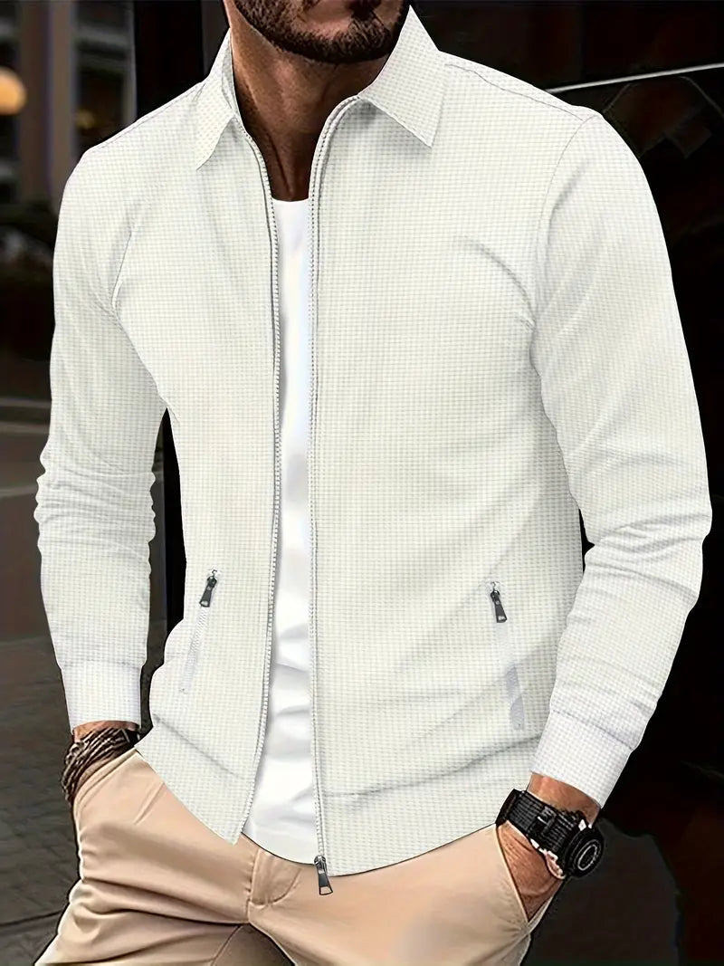 Elias Men's Vest | Stylish Zip, Comfortable and Elegant Fit 2