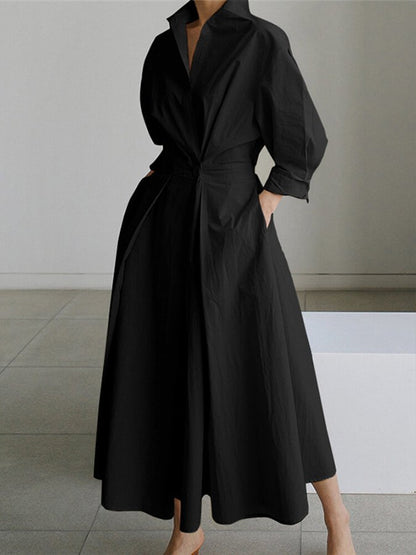 Eline | Maxi-Length Summer Dress with Vintage Neckline 5