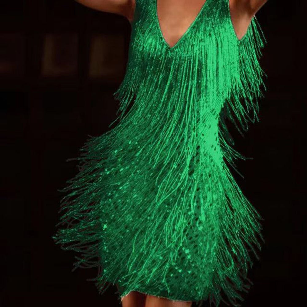 Elloisen | Sparkling Tassel Dress 2