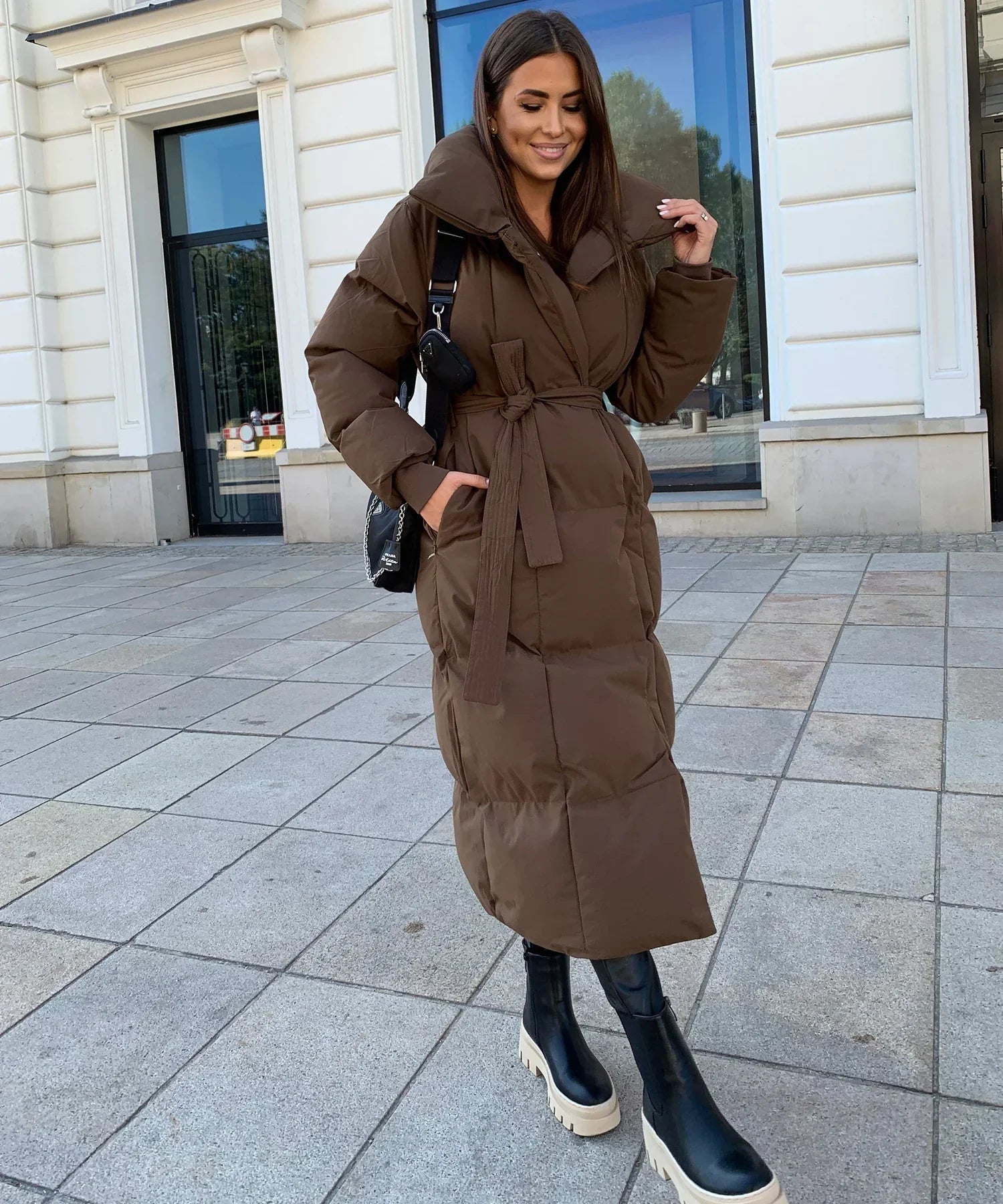 Evelyn Lange Women's Winter Coat | Padded, Warm and Elegant 5