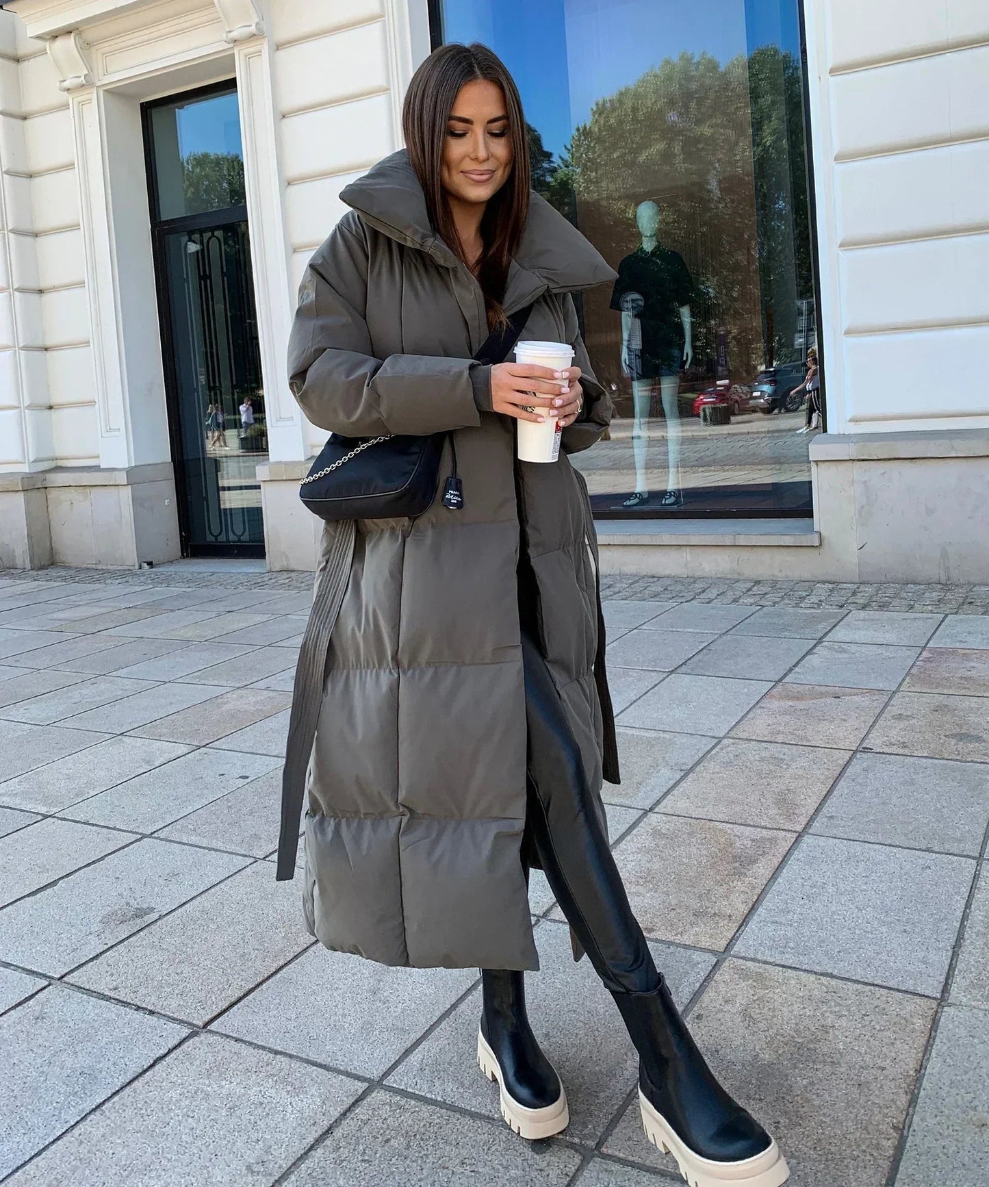 Evelyn Lange Women's Winter Coat | Padded, Warm and Elegant 6