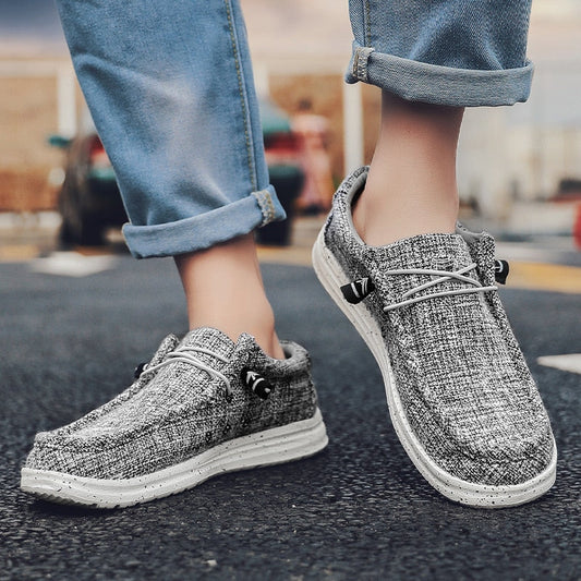 Felix Men's Casual Loafers | Breathable Canvas, Comfortable Fit 1