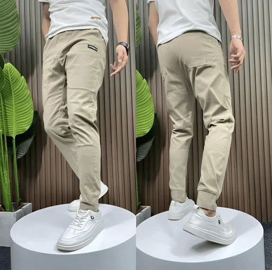Flextro Men's Cargo Pants | Stretch Fabric, Versatile Style 1