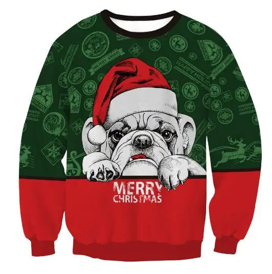 Gero Men's Sweater | Warm Knitted with Christmas Print, Comfortable 1