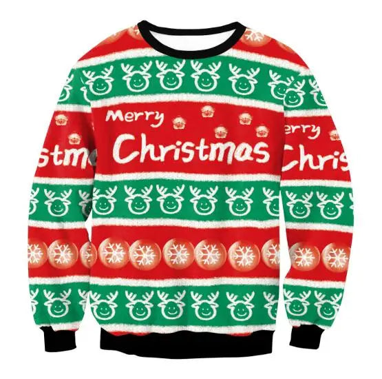 Gero Men's Sweater | Warm Knitted with Christmas Print, Comfortable 3