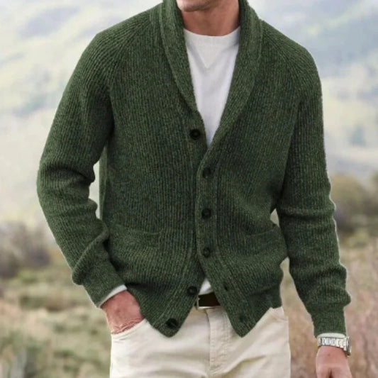 Harmon Wool Vintage Vest | Elegant V-Neck for Men 1