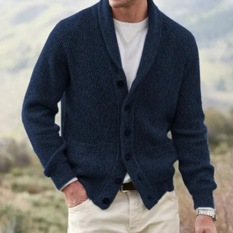 Harmon Wool Vintage Vest | Elegant V-Neck for Men 3