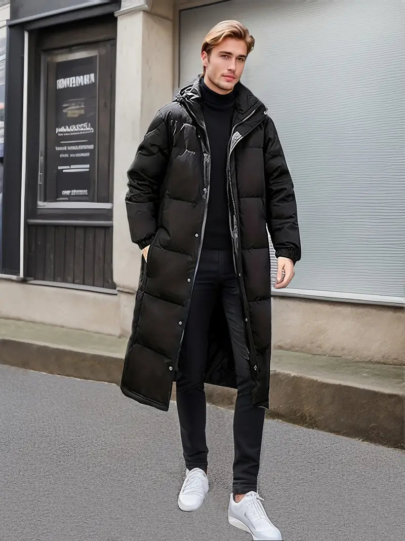Harmonious Men's Winter Jacket | Quilted Design, Maximum Warmth 0