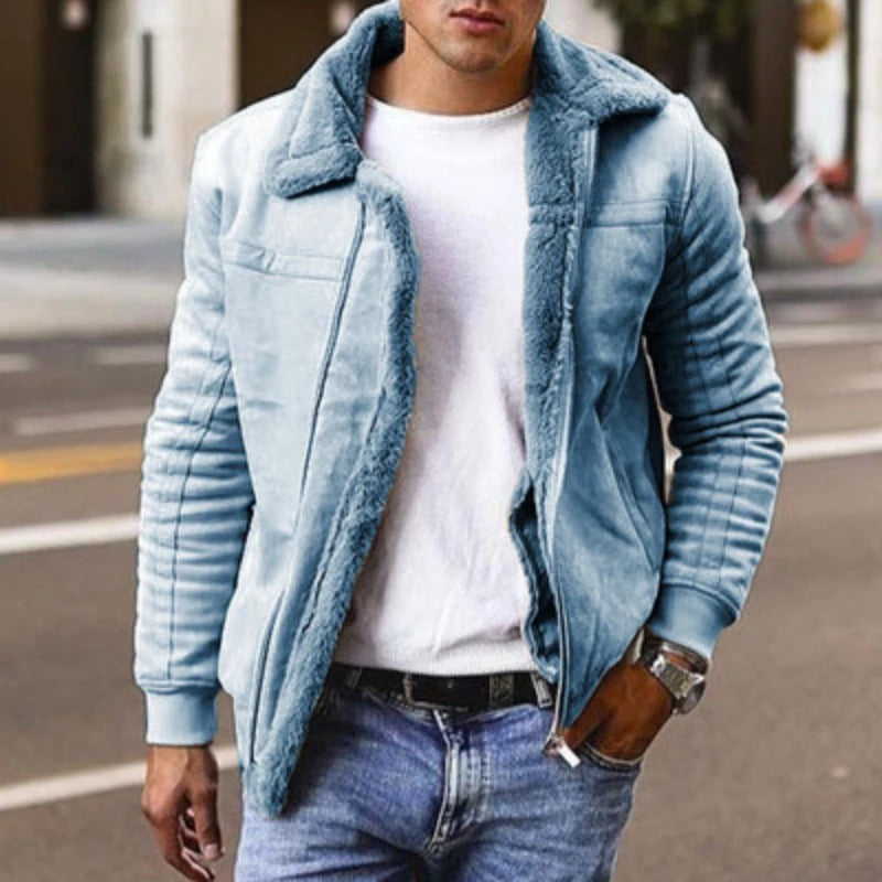 Haven Men's Jacket | Shearling Fleece, Cozy Comfort & Versatile Style 3