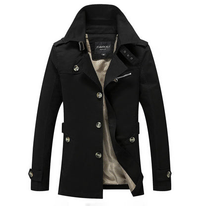 Haven Men's Trench Coat | Premium Fabric, Elegant Design 10