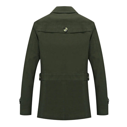 Haven Men's Trench Coat | Premium Fabric, Elegant Design 3