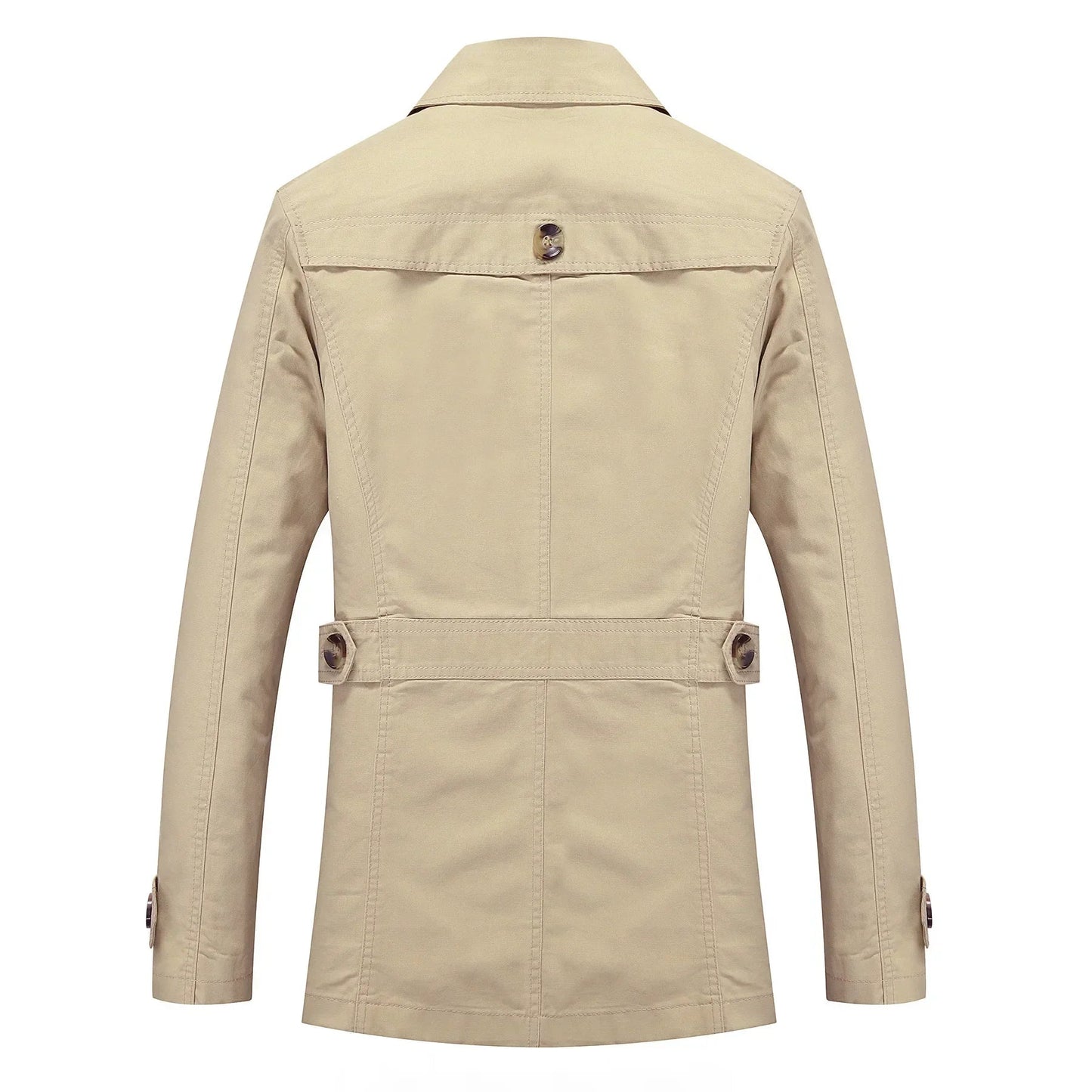 Haven Men's Trench Coat | Premium Fabric, Elegant Design 4
