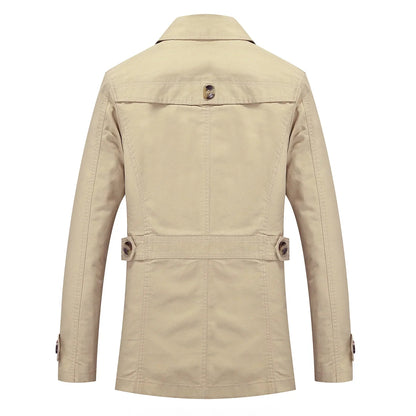 Haven Men's Trench Coat | Premium Fabric, Elegant Design 4