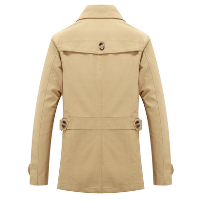 Haven Men's Trench Coat | Premium Fabric, Elegant Design 5