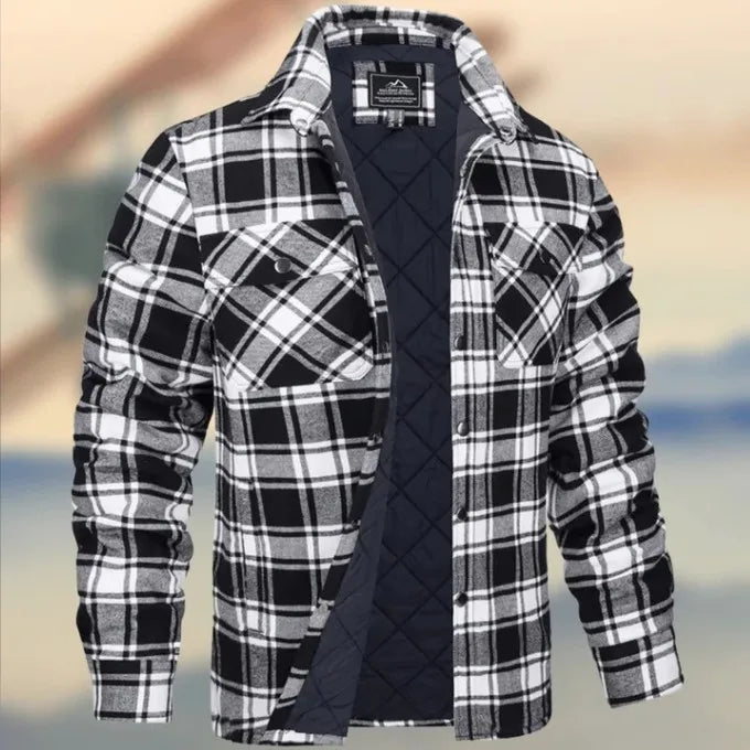 Haven Women's Motorcycle Jacket | Checked Design, Cold Weather 8
