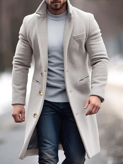 Hector Men's Coat | Slim Fit, Modern Style 3