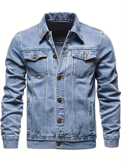 Hector Men's Denim Jacket | Classic Style, High-Quality Denim 9