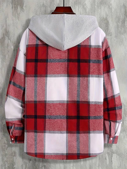 Hector Men's Jacket | Timeless Check Pattern, Adjustable Fit, Winter Essential 5