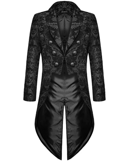 Hector Men's Swallowtail Coat | Gothic Elegance 0