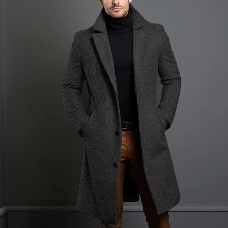 Hector Men's Trench Coat | Durable Fabric, Casual Elegance 2