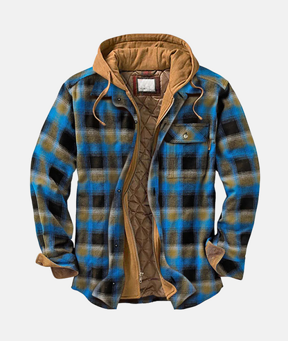 Hendrick Men's Flannel Shirt | High-Quality Insulation, Casual & Formal 4