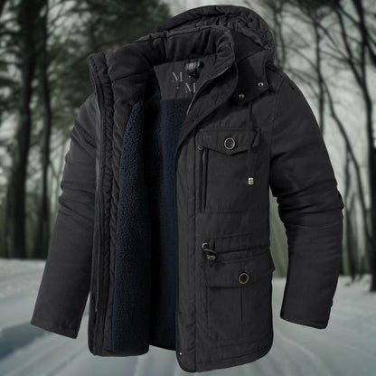 Hendrik Men's Windbreaker Jacket | Cozy Lined Design 0
