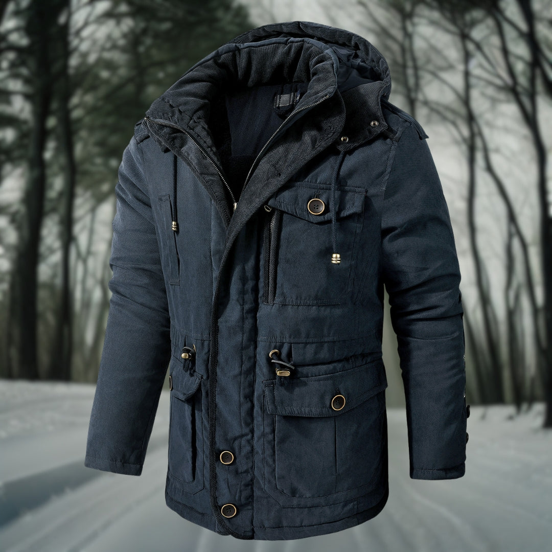 Hendrik Men's Windbreaker Jacket | Cozy Lined Design 1