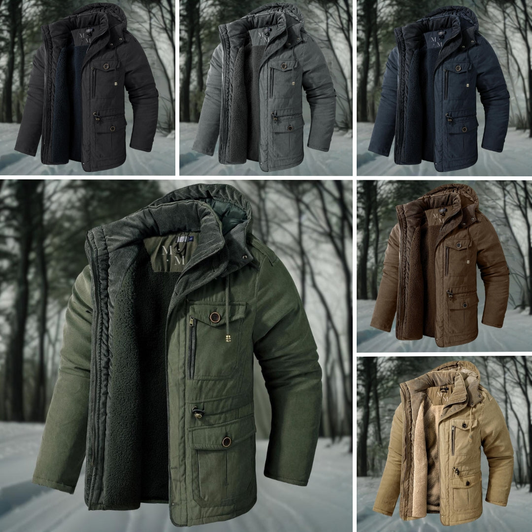 Hendrik Men's Windbreaker Jacket | Cozy Lined Design 4