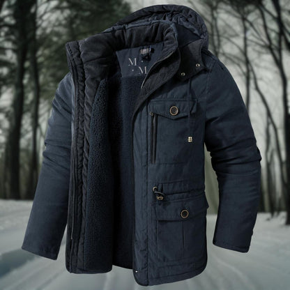 Hendrik Men's Windbreaker Jacket | Cozy Lined Design 7