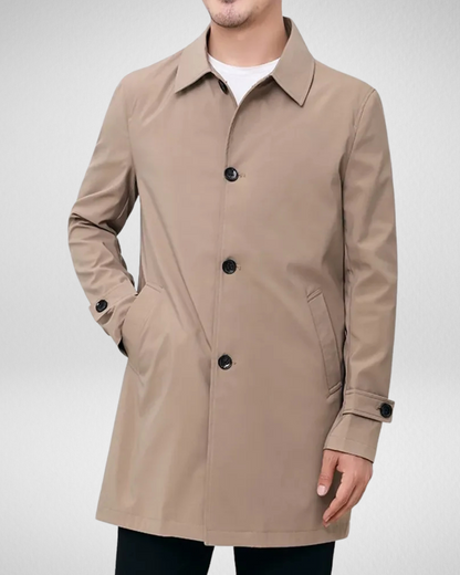 Hugo Men's Overcoat | Water-Repellent, Stylish 4