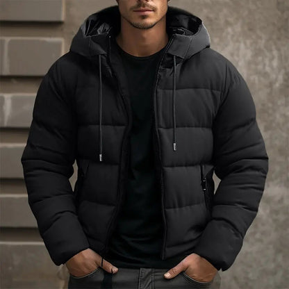 Hugo Men's Puffer Winter Jacket | With Hood and Practical Pockets 2