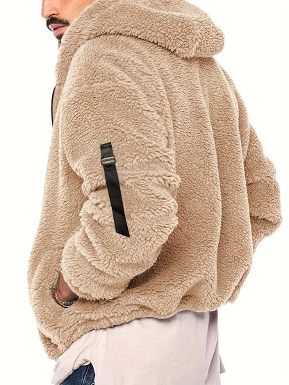 Hugo Men's Teddy Jacket | Cozy Plush Fabric 3